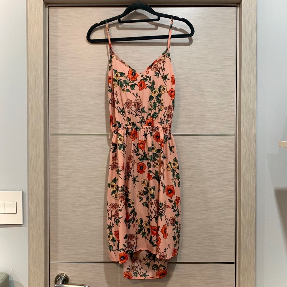 ASOS printed floral dress sz SMALL